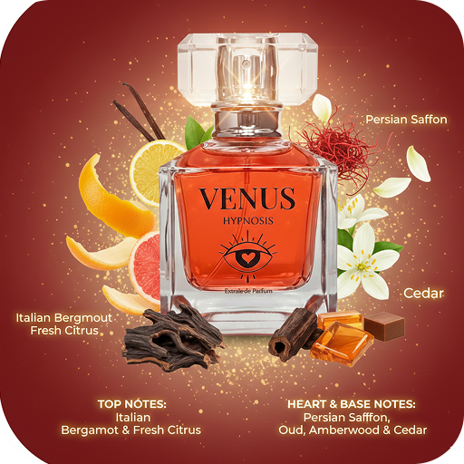 Unleash Your Inner Legend: One Spray of Venus Hypnosis, an Eternity of Attraction.