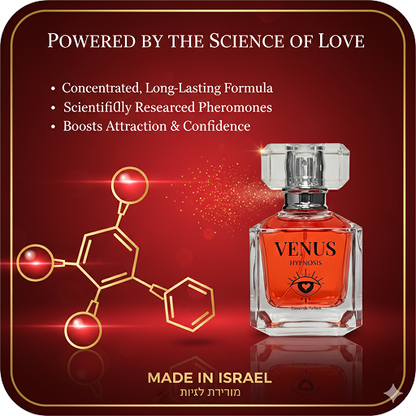 Unleash Your Inner Legend: One Spray of Venus Hypnosis, an Eternity of Attraction.