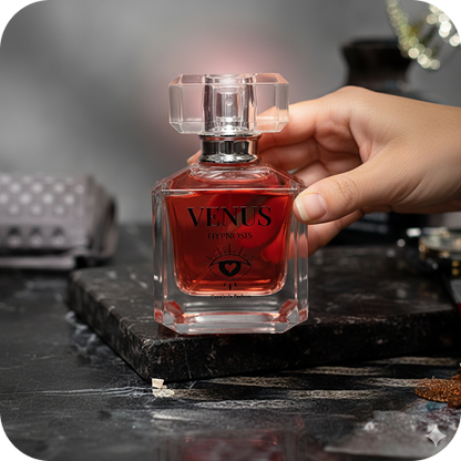 Unleash Your Inner Legend: One Spray of Venus Hypnosis, an Eternity of Attraction.